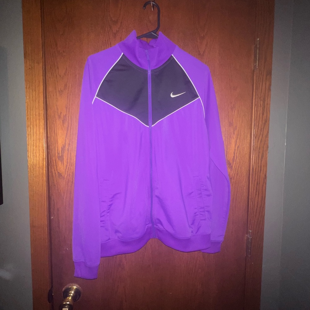 Purple Nike Track Jacket